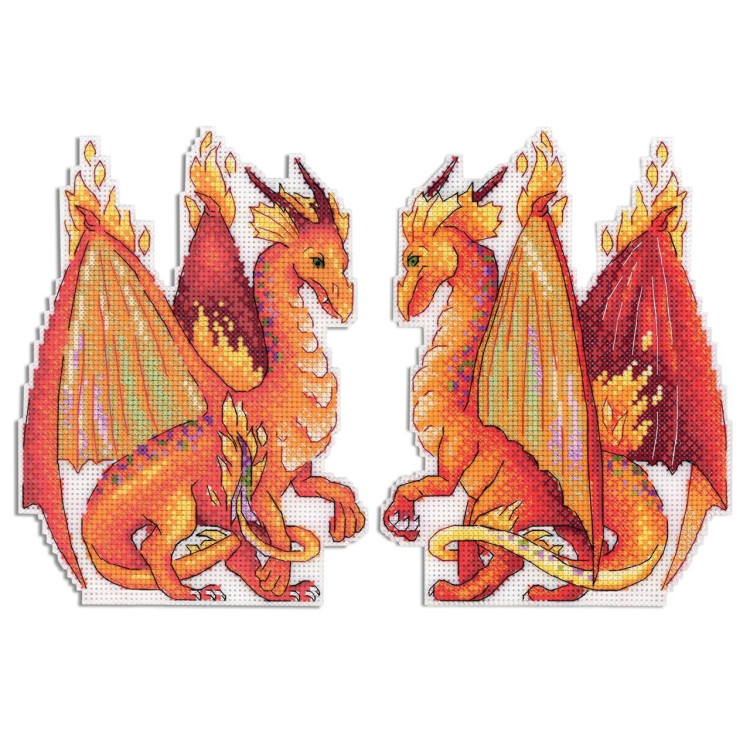 (image for) Lord Of Fire Plastic Canvas Ornament Kit